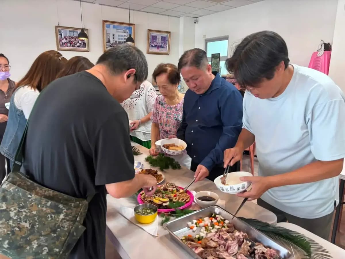 家的溫暖與歡笑｜十二石教會父親節愛餐