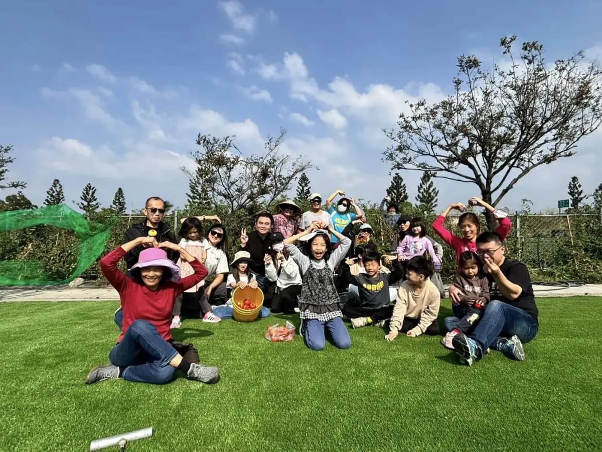 主日後的幸福時光|親子開心農場之旅